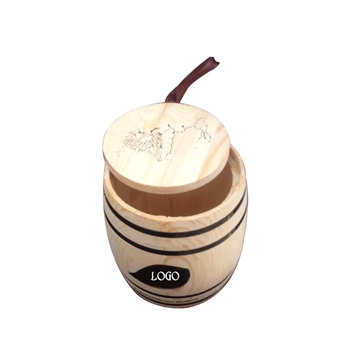 Wood Barrel Coasters