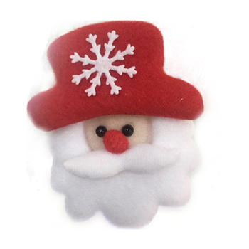 Christmas Santa Claus Light Pendant Brooch