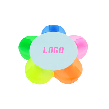 Flower-shaped highlighter