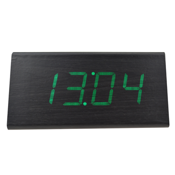 Triangle Wooden Clock