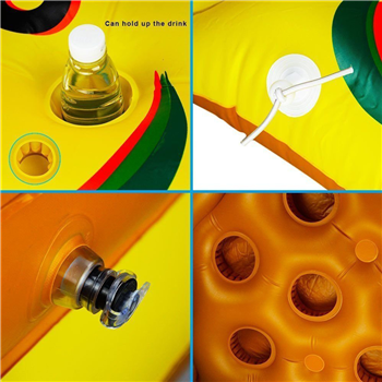 Inflatable Pizza Floating Bed