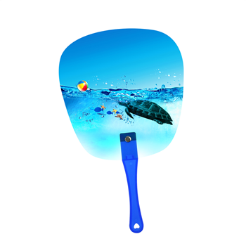 Short Riveted Advertising Fan