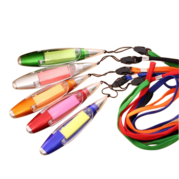 Ball Pen with Memo and Light