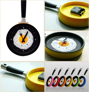 Fried Eggs Clock