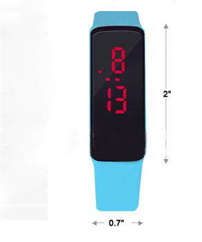 LED Touch Screen Silicone Watch