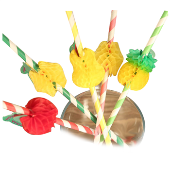 Fruit drinking straw