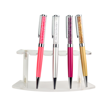 Aluminum Crystal Ballpoint Pen