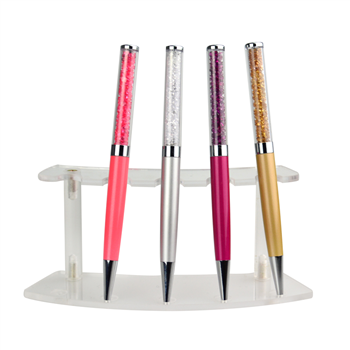 Aluminum Crystal Ballpoint Pen