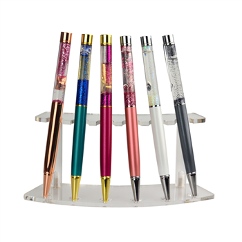 Liquid Floating Aluminum Ballpoint Pen