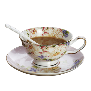 Tea Cup and Saucer Set