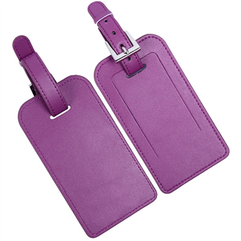 PU Leather Luggage Tag