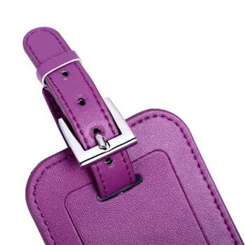 PU Leather Luggage Tag