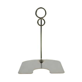 U Shaped Stainless Steel Menu Clip