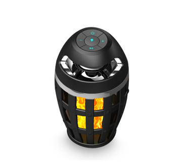 Flame lamp bluetooth sound