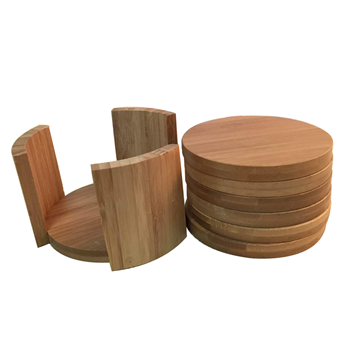 Bamboo Coaster Set