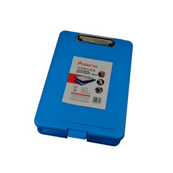 Document Storage Box with Clipboard