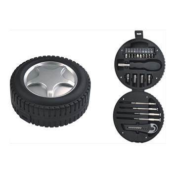 20pcs Multi Tool Set with Tire-shaped Case
