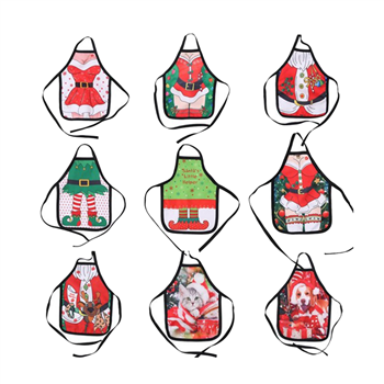 Christmas Mini Apron Wine Bottle Decoration