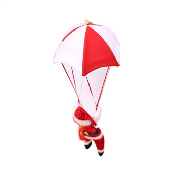 Santa Claus With Parachute