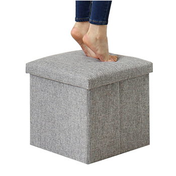 Foldable Storage Ottoman Organizational Box