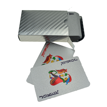 Silver Foil Playing Cards