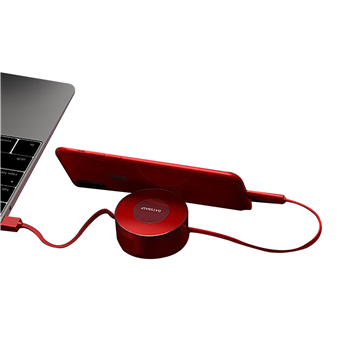 Multi-function Retractable 3 in 1 Charging Cable with Mirror
