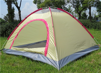 Single Layer 2 Person Auto Open Capming Tent
