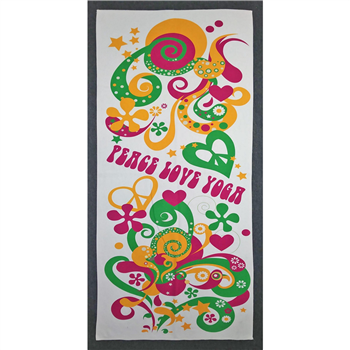 Microfiber Velour Beach Towel