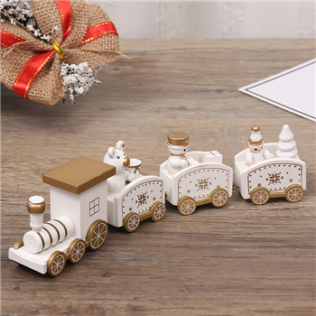Wood Train Car Set 