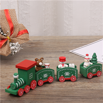 Wood Train Car Set 