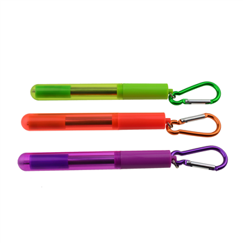  Foldable Drinking Straw With Straw Brush
