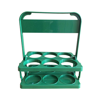 Foldable 6-pack Beer Bottle Bucket Holder 