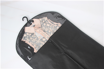 Non-Woven Garment Bag with Clear PVC Window