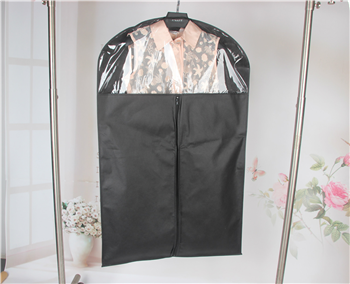 Non-Woven Garment Bag with Clear PVC Window