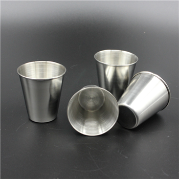 6oz Stainless Steel Drinking Cup Set