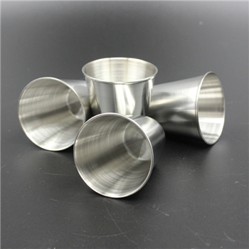 6oz Stainless Steel Drinking Cup Set