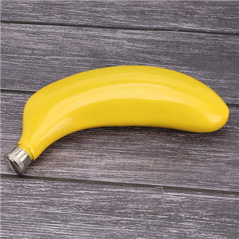 5OZ Stainless Steel Hip Flask Banana Shape