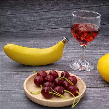 5OZ Stainless Steel Hip Flask Banana Shape