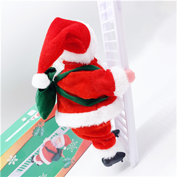 Santa Claus Climbing The Ladder Toy