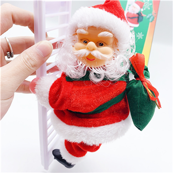 Santa Claus Climbing The Ladder Toy