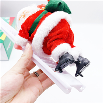 Santa Claus Climbing The Ladder Toy