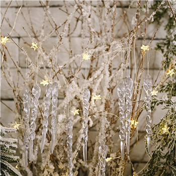 Christmas Artificial Icicle Pendant