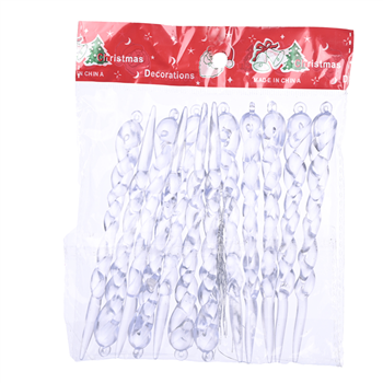 Christmas Artificial Icicle Pendant
