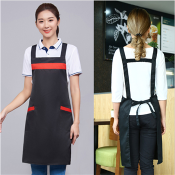 Full Length Polyster Twill Fabric Apron