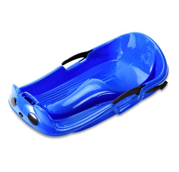 Plastic Rectangle Snow Sled for Skiing