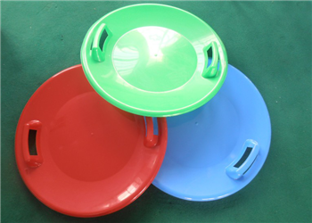 25inch Plastic Round Snow Sled for Skiing