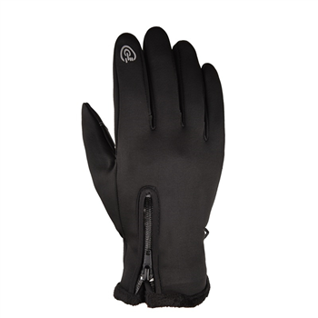 Zipper Touch Screen Gloves 