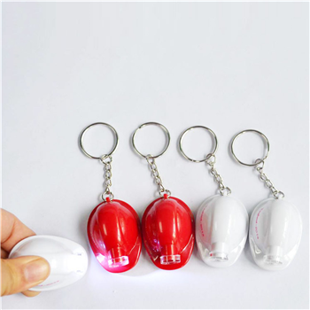 Hard Hat Flashlight Keychain