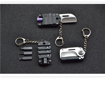 Portable Multi-function Screwdriver Tools W/ Keychain