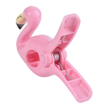 Flamingo Beach Towel Clips